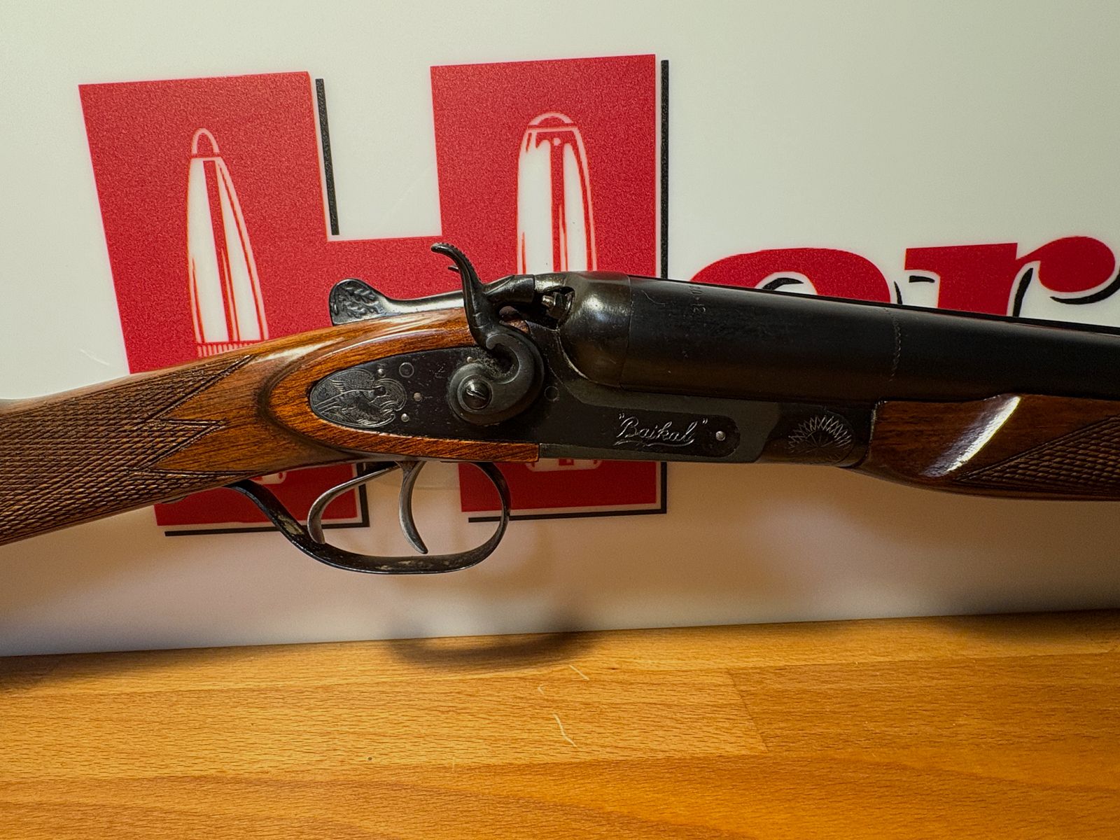 Double-barreled shotgun Baikal 12/70