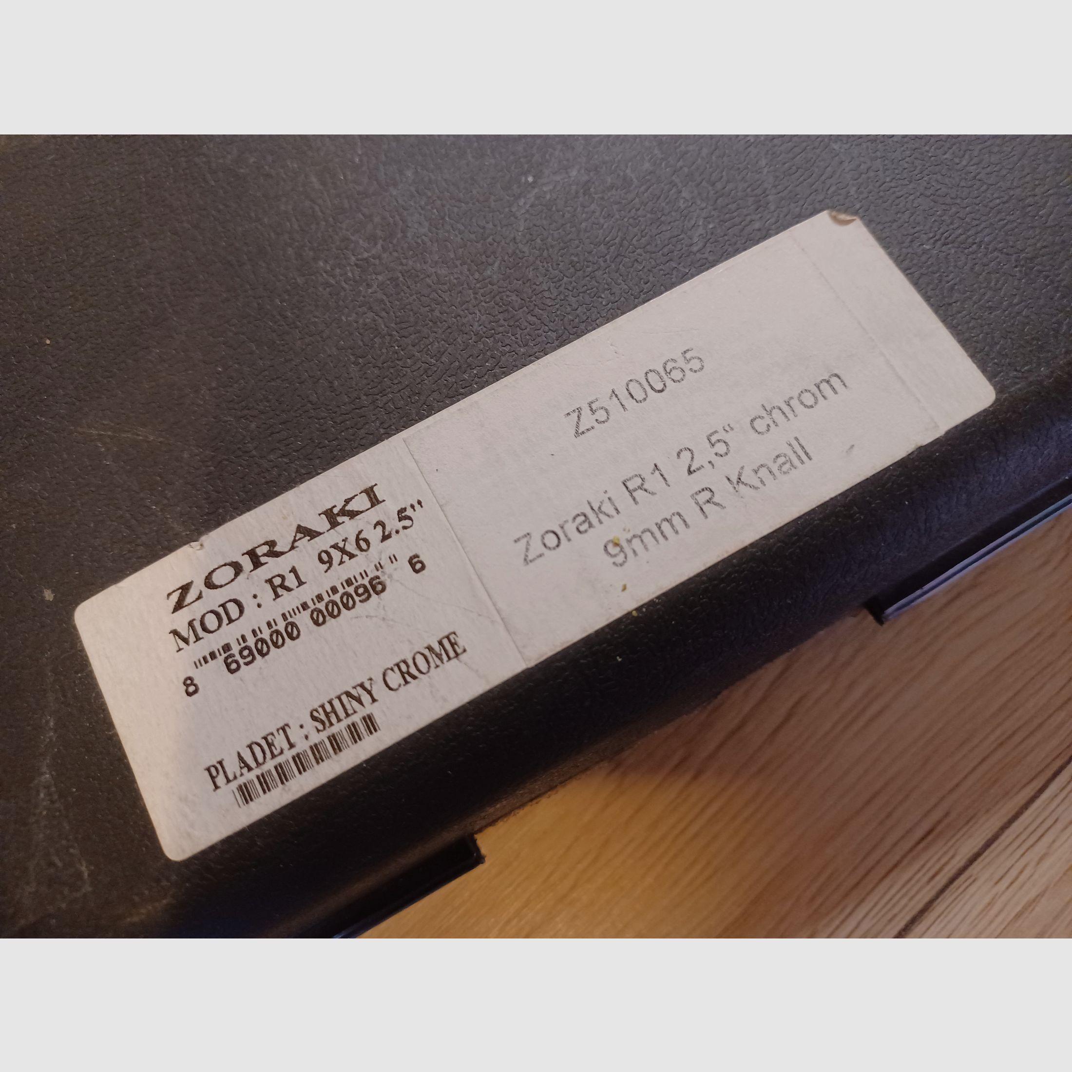Zoraki R1 2.5" Chrome cal. 9mm R.KNALL