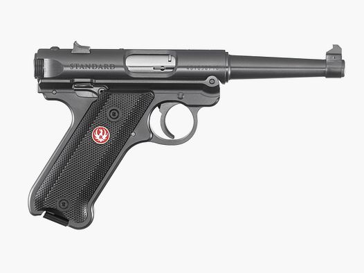 RUGER PISTOLE MARK IV STANDARD .22 LR 4,75"/12,07CM BRÜNIERT