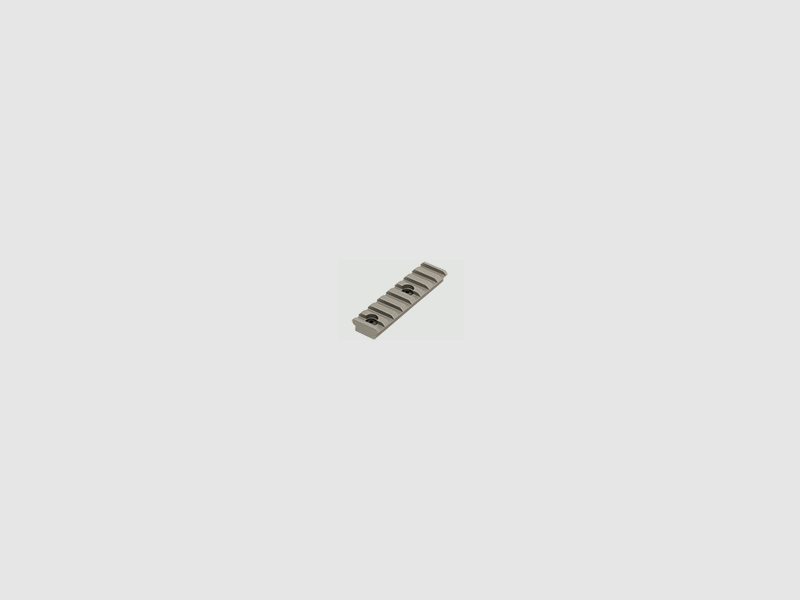 UTG PRO 8-Slot Keymod Picatinny Rail Gun Metal Color: Black