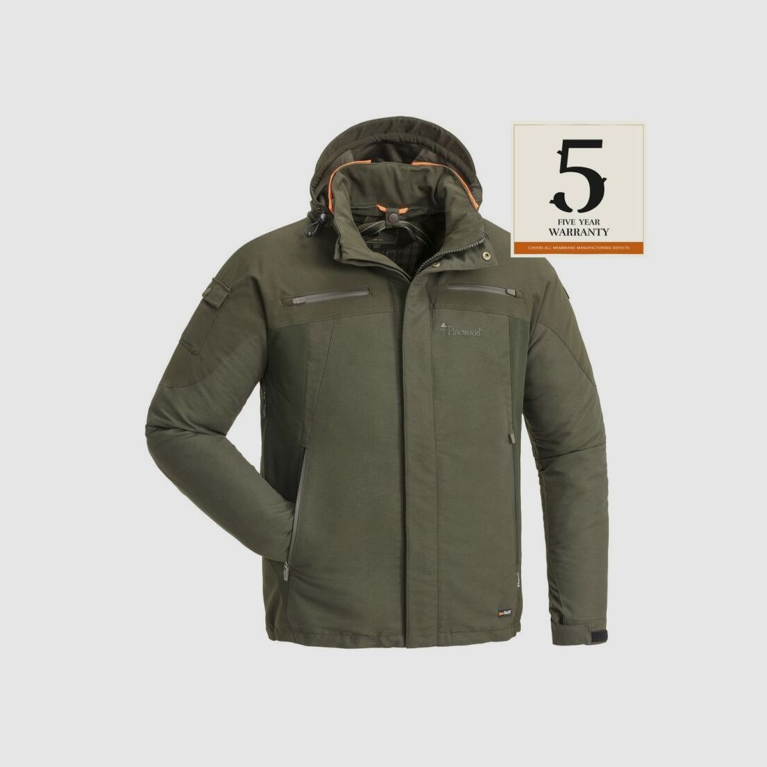 Pinewood Herren Jacke Hunter Pro Xtr 2.0 Moosgreen