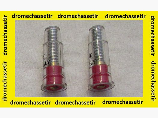 lot de 2 douilles amortisseur en plastique pour calibre 45/70