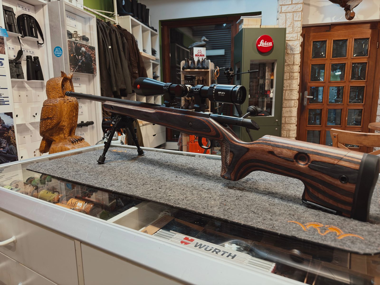 CZ 600 Range Cal. .308 Win – Carabine de précision incl. Leica Amplus 5 2,5–15x50