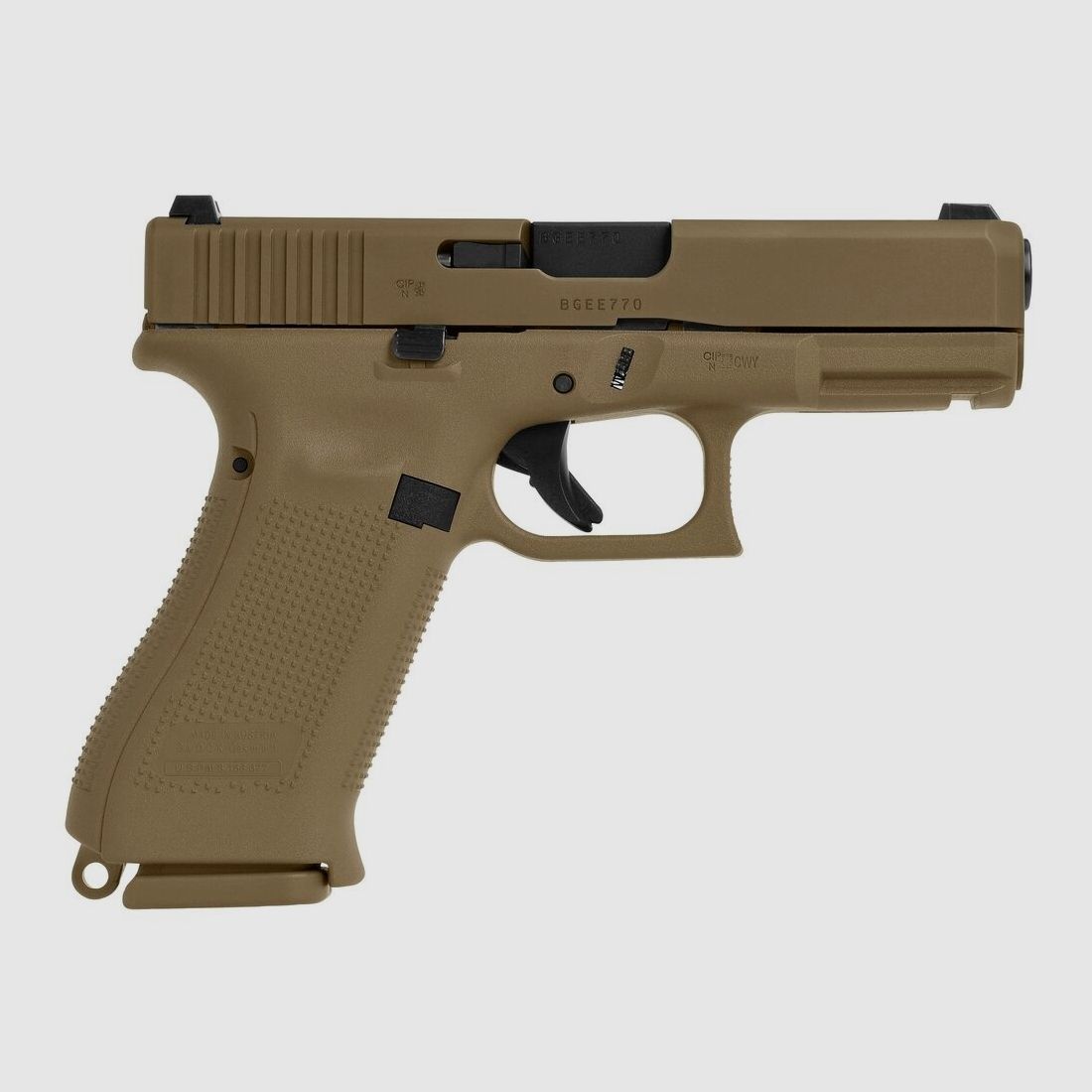 Glock	 Pist. GLOCK 19X M13,5x1 links