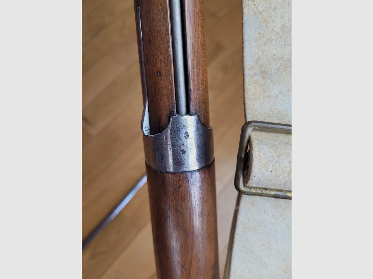 Zeer mooi geweer model 1842 T (niet Tbis) – Nationale Fabriek van Tulle 1850 – bajonet – riem – Uitstekende staat, afbeelding 25 van 32
