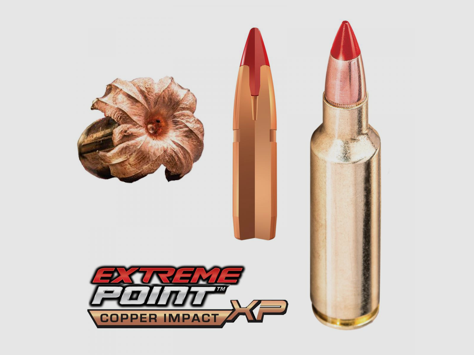 Winchester Extreme Point Copper Impact .308 Win. 150GR Copper Extreme Point 20 Patronen