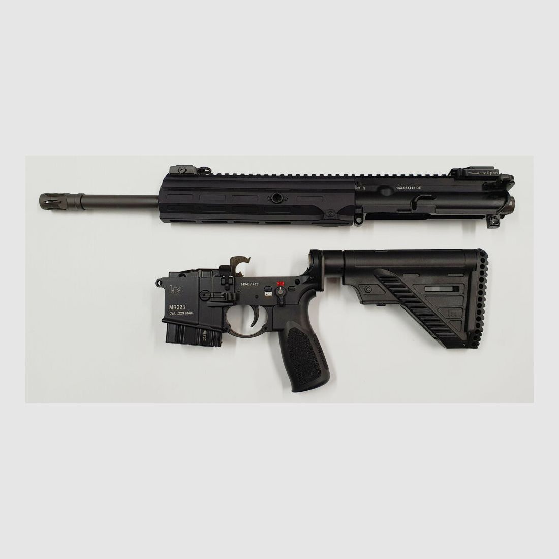 Heckler & Koch Heckler & Koch MR223 A3 Slimline 14,5" SPORT Sonder-Edition, Schwarz .223Rem Black BKA-Bescheid