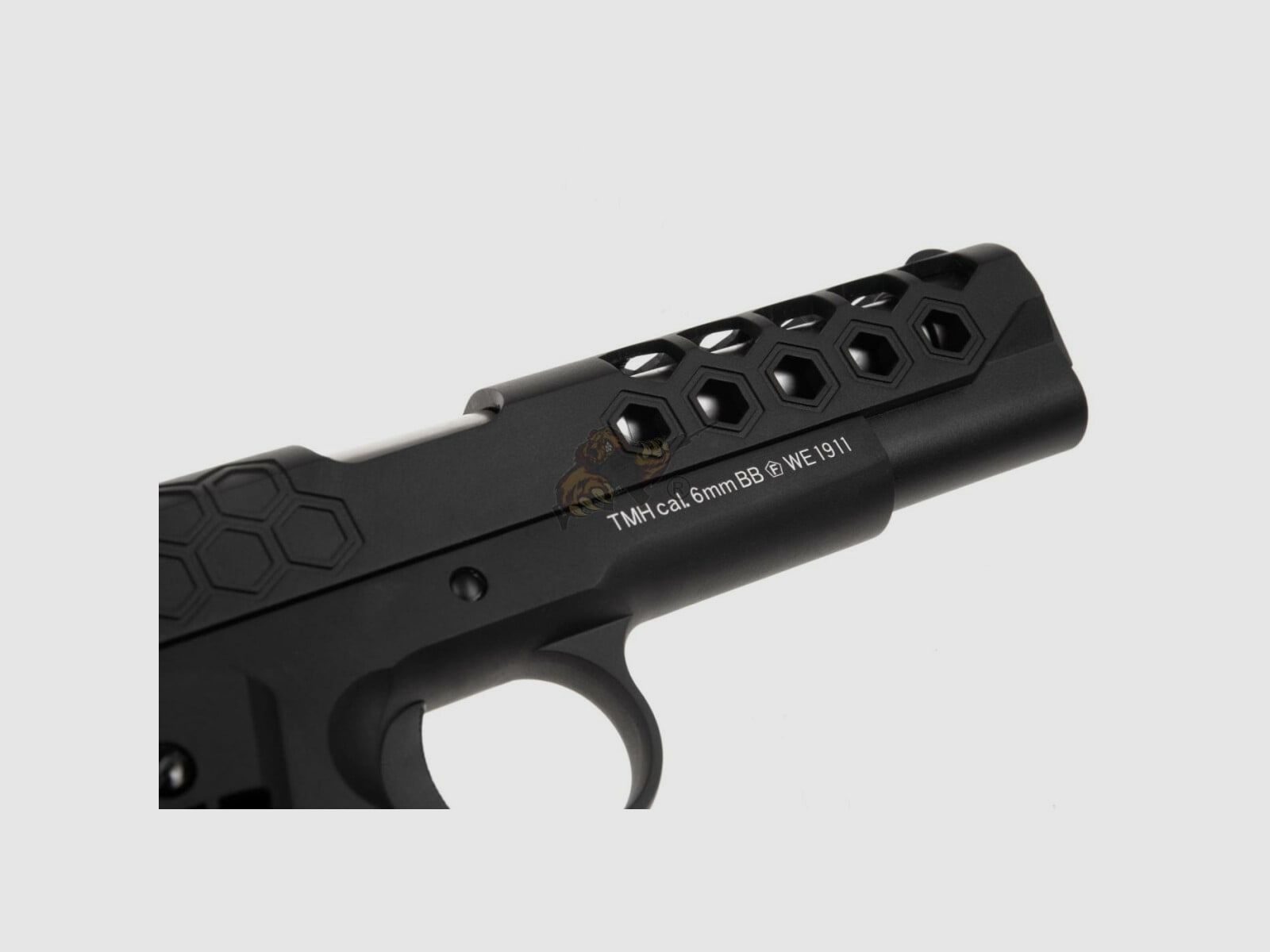 M1911 Hex Cut Full Metal, GBB Black -F-, Bild 5 von 7
