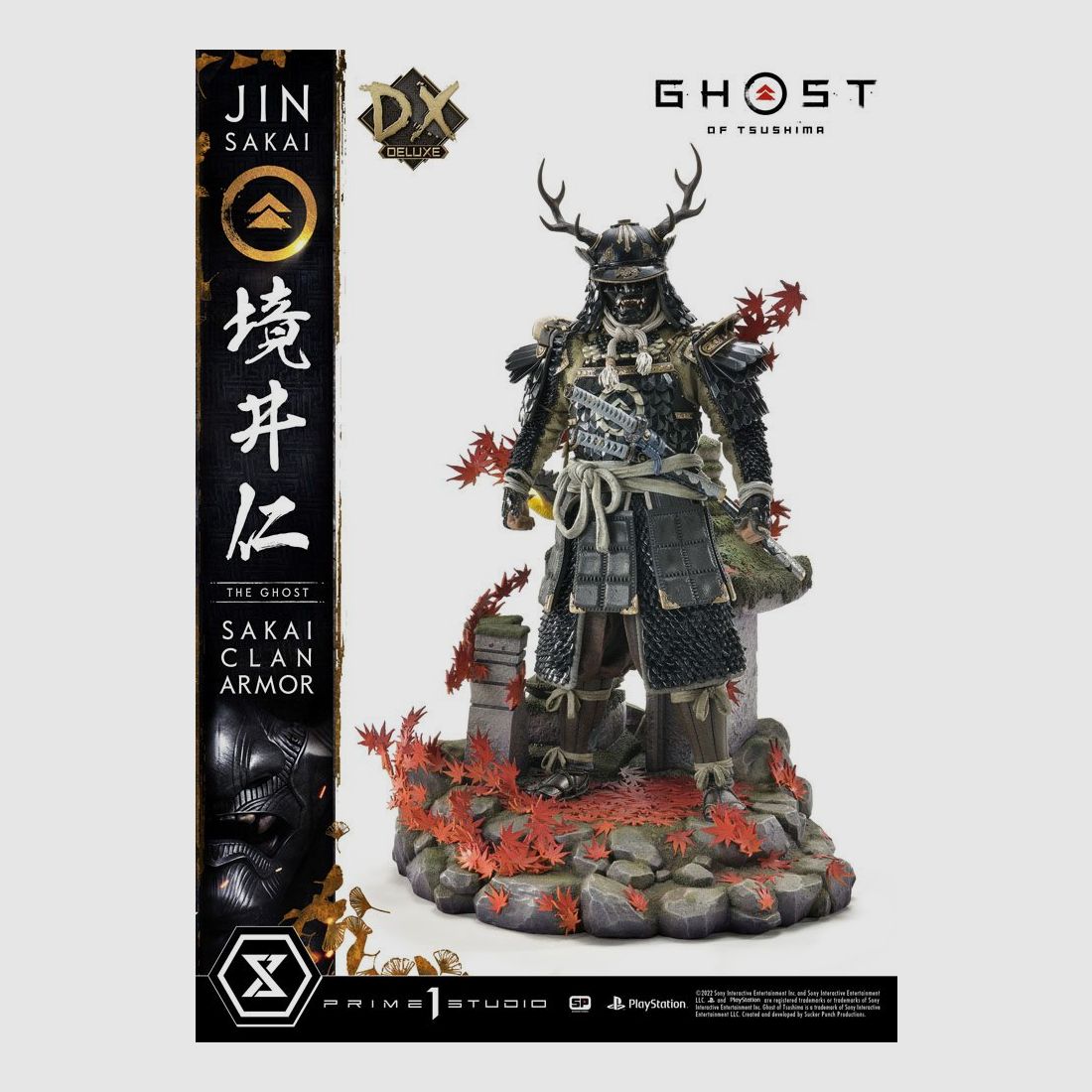 Ghost of Tsushima Statue 1/4 Sakai Clan Armor Deluxe Bonus Version 60 cm | 43023