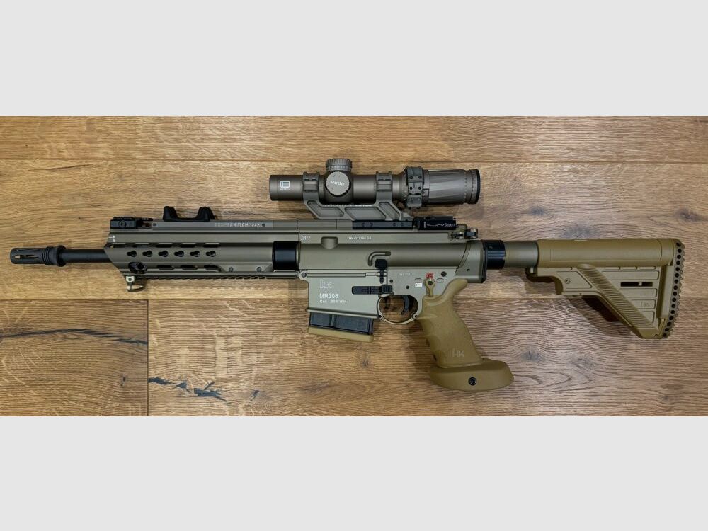 Heckler und Koch MR308 A3 Slimline 13" sand mit Antimatter Scopeswitch
