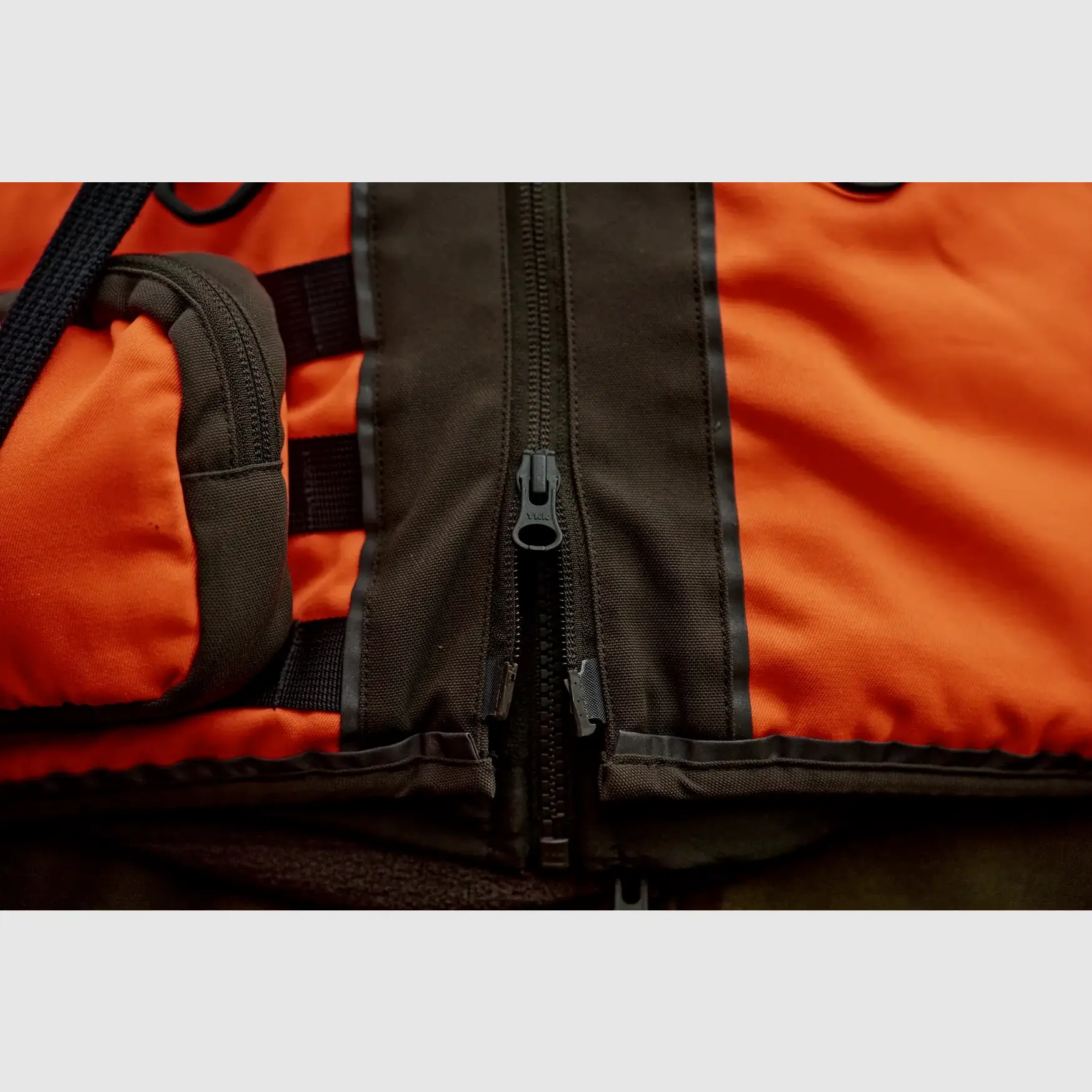 Härkila Wildboar Pro Blaze Waistcoat, orange blaze/brown, afbeelding 6 van 8