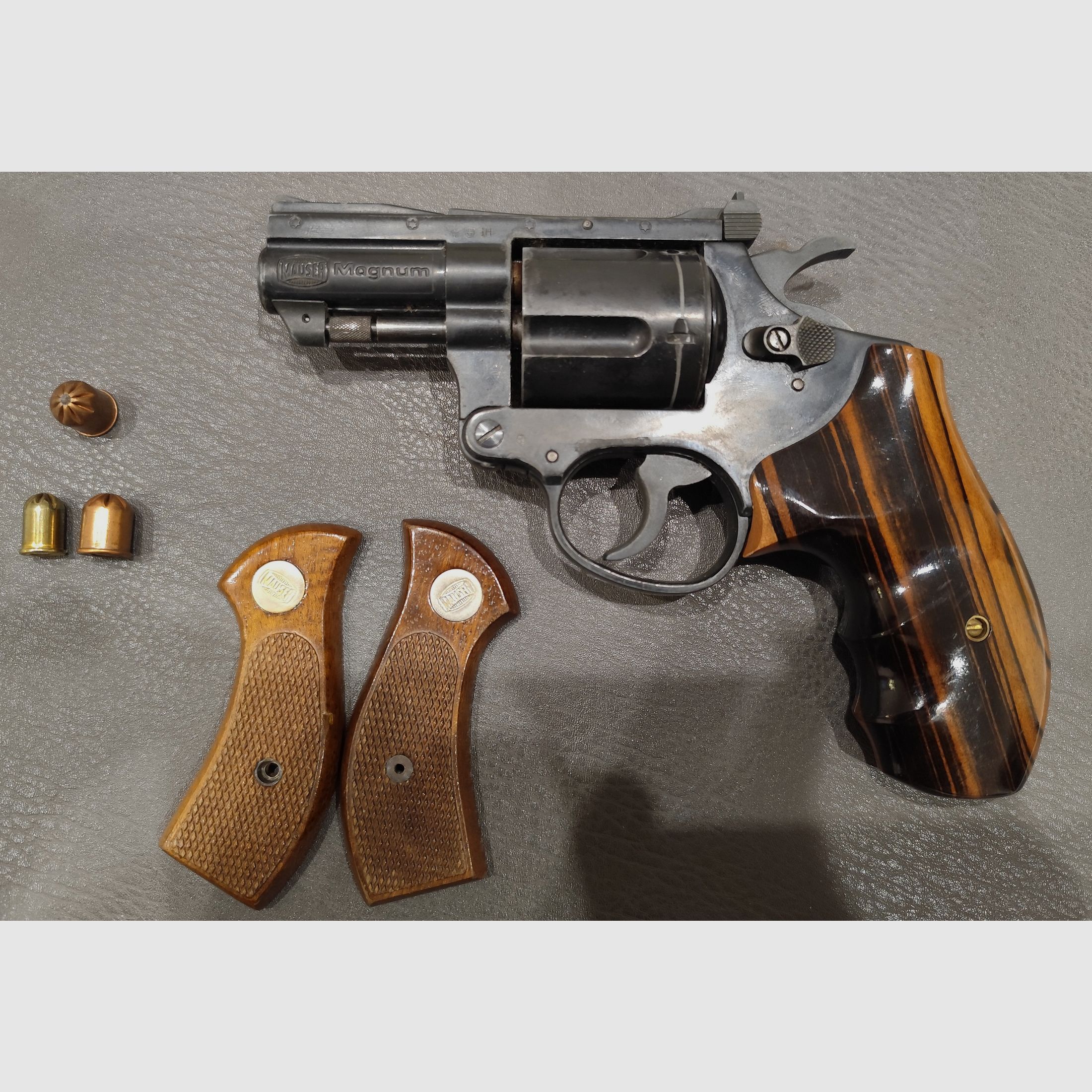 Revolver .45 short: Mauser Mod. Magnum PTB: 457 Rarität Sammler