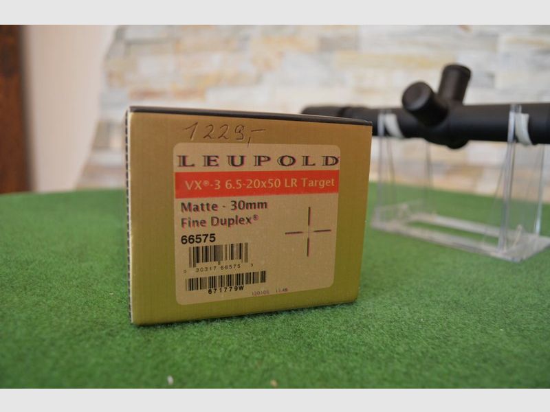 Leupold VXi - 3i 6.5-20x50 Target Abs. Fine Duplex