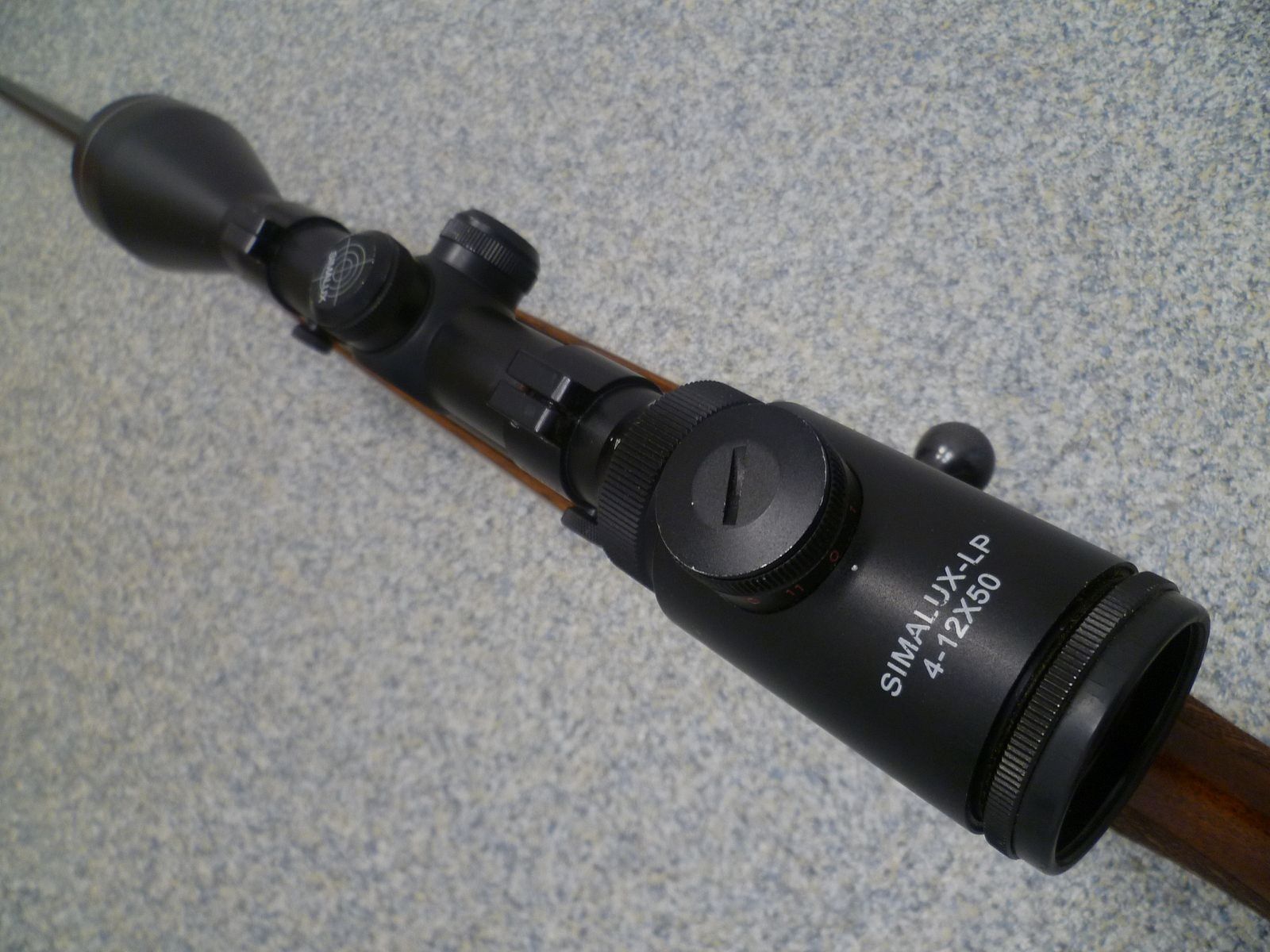 Repeater rifle Anschütz model 110 .243 Win. SD thread