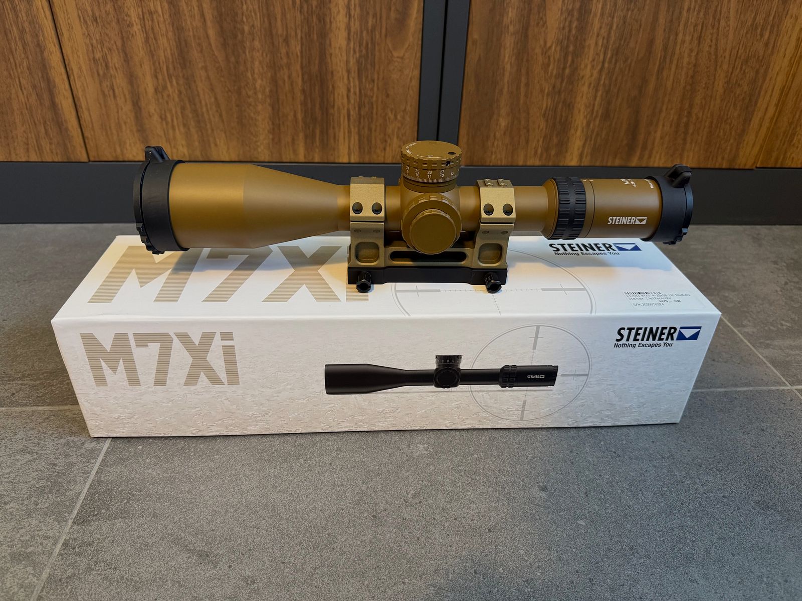Steiner M7Xi 4-28x56 FDE Tremor3 | als nieuw | optioneel ERATAC G29 KSK 30 MOA