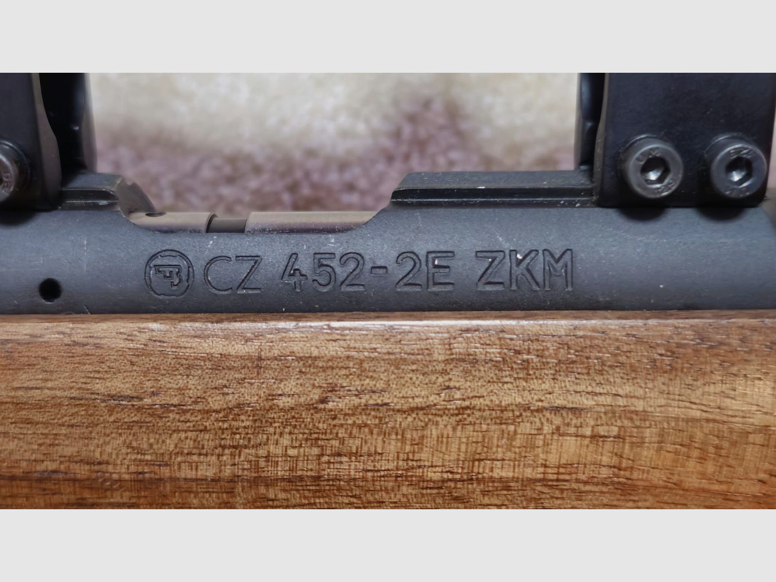 KK repeating rifle CZ ZKM 452-2E, caliber .22 long rifle, small caliber