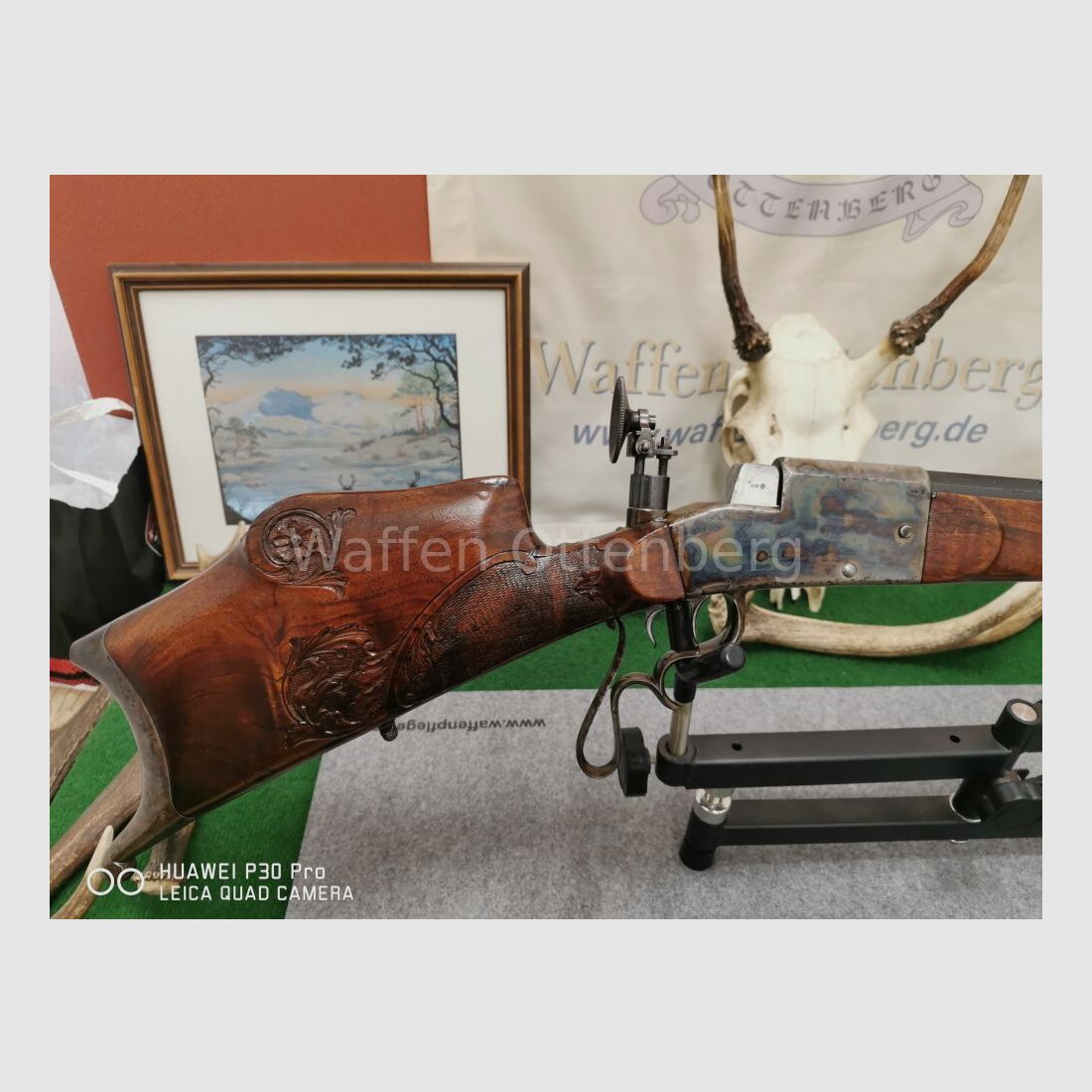 Franz Ernst Nürnberg Sistema Aydt Scheibenbüchse