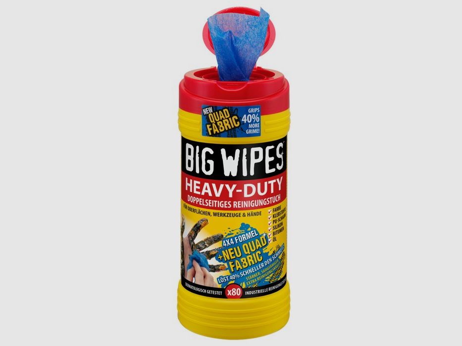 Salviette detergenti resistenti Big Wipes