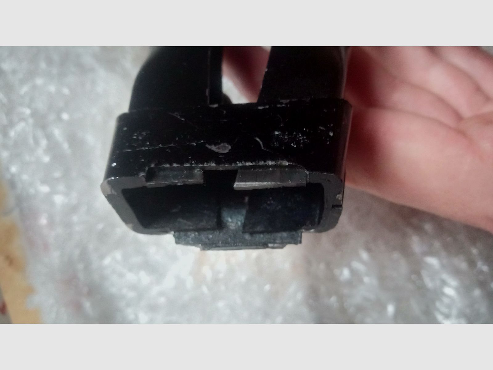 AKS-74 ruso AKS-74u culata esquelética / AK Krinkov culata plegable probablemente Tula (dañada)