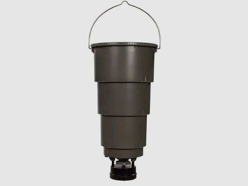 Moultrie 19 Liter All-in-One hängender Hirschfutterautomat mit verstellbarem ...