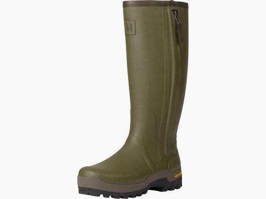 HÄRKILA Forest Zip Botas de Goma Verde Oscuro