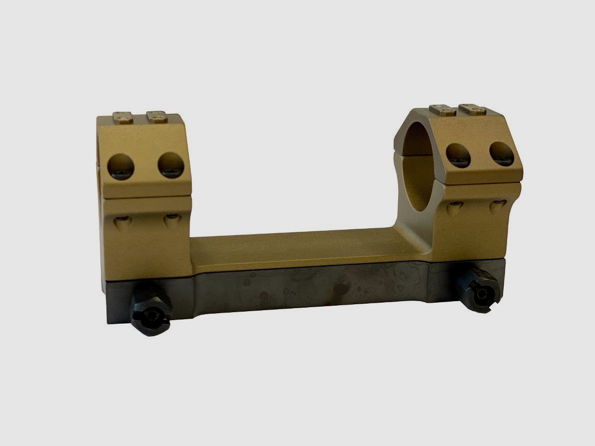 ERA-TAC Blockmontage Ø34mm BH27mm 20MOA RAL8000 mit Mutter