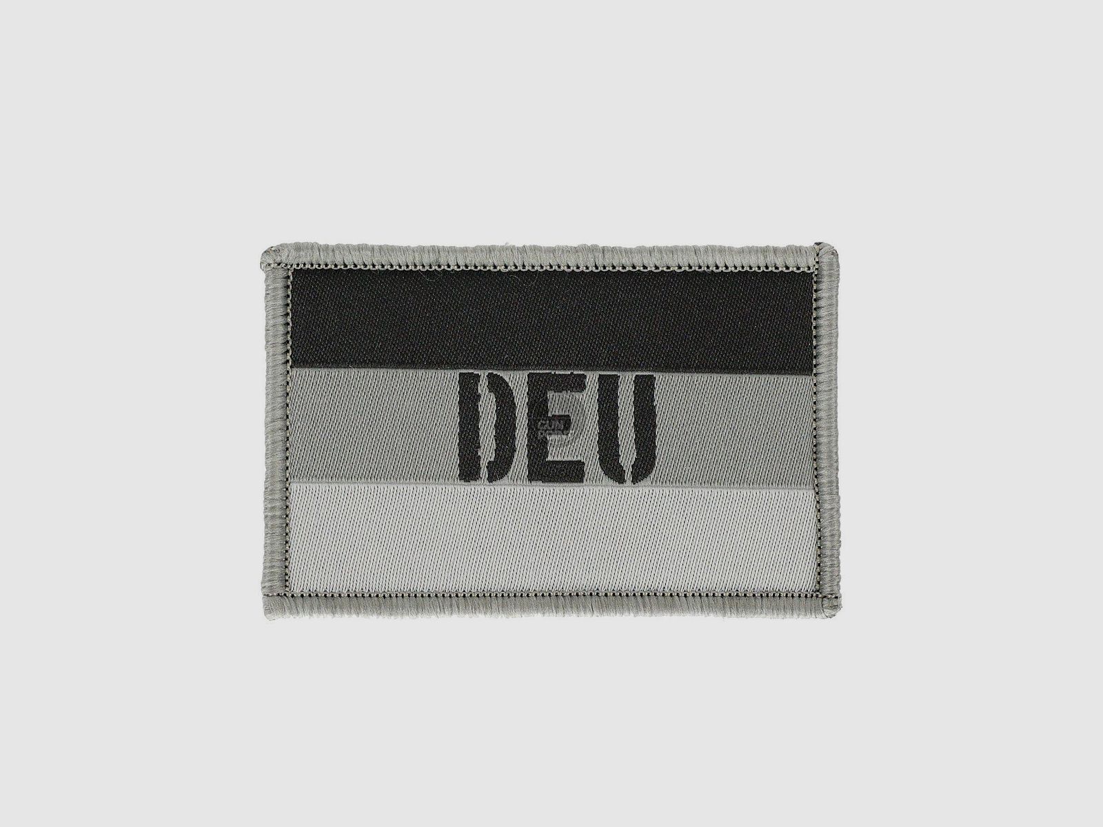OpTacs DEU Patch - Klettabzeichen Deutschland gewebt - grey