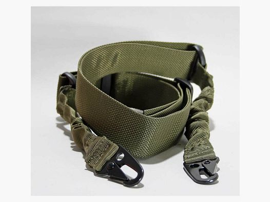 Mil Tec Storm TACTICAL Correa de transporte con Bungee de 2 puntos Oliva