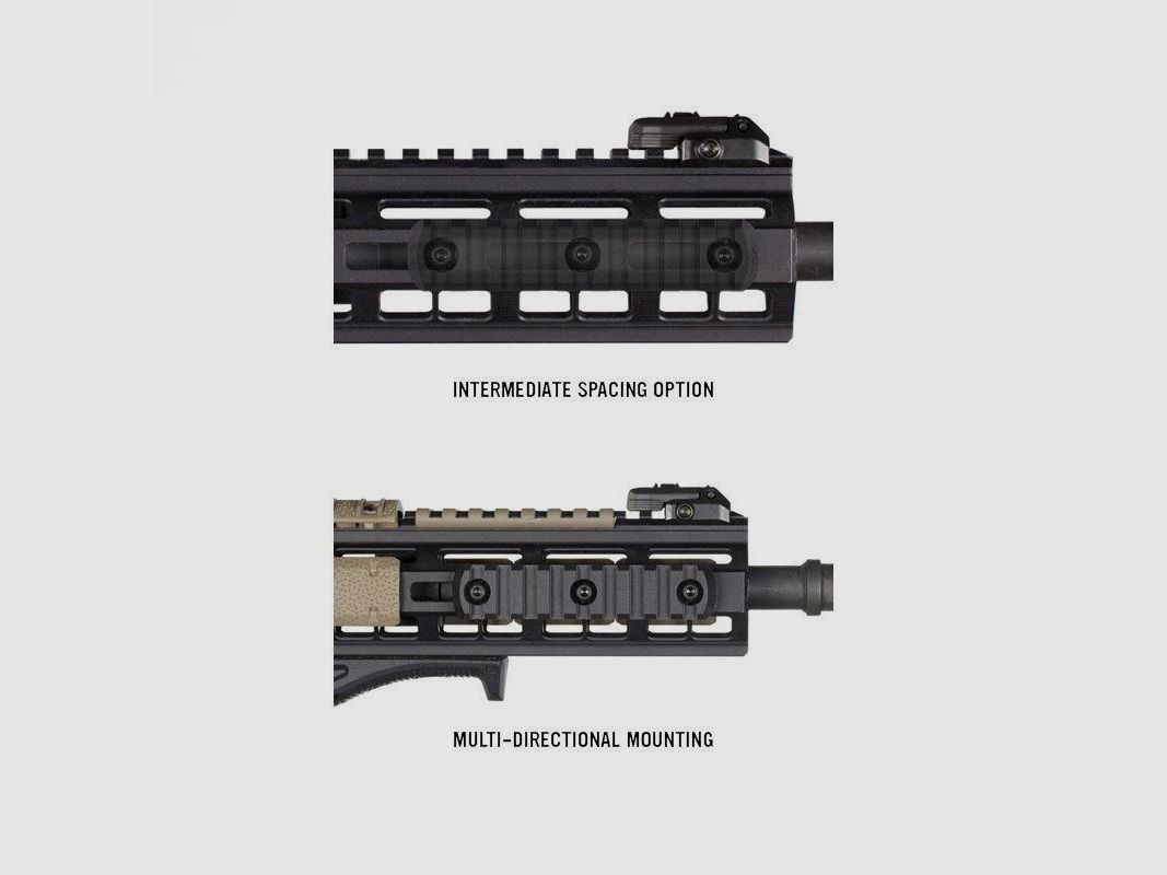 Rail 9 slots Polymère M-LOK, image 4 sur 5