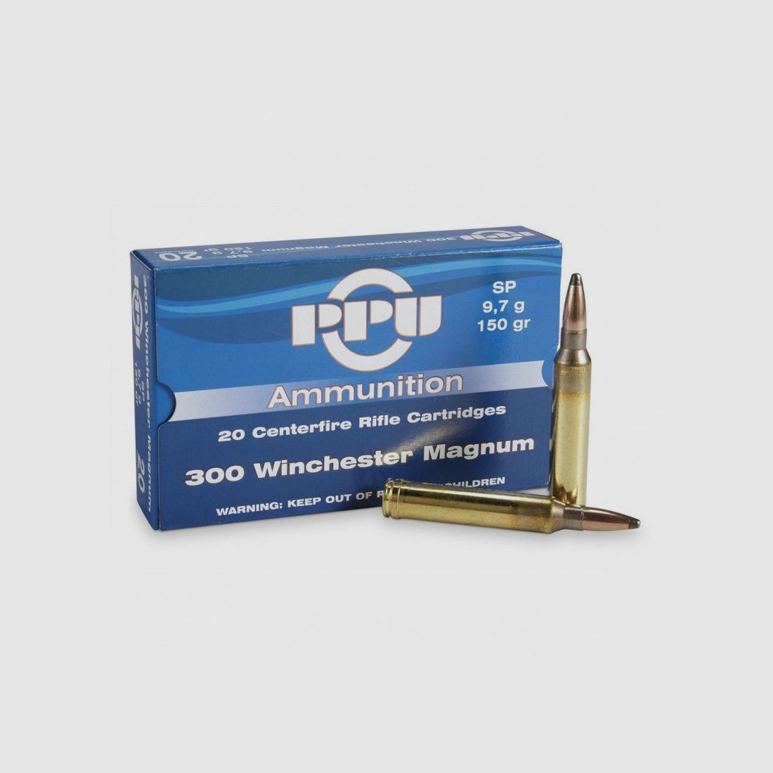 PPU 7mm Rem. Mag. SP 174gr, image 1 sur 2