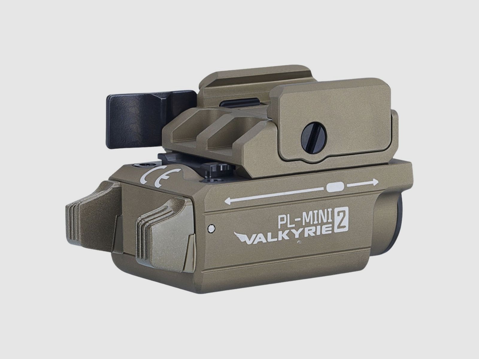 Olight – Linterna para pistola PL-Mini 2 Valkyrie – Desert Tan – 600 lúmenes, imagen 4 de 7