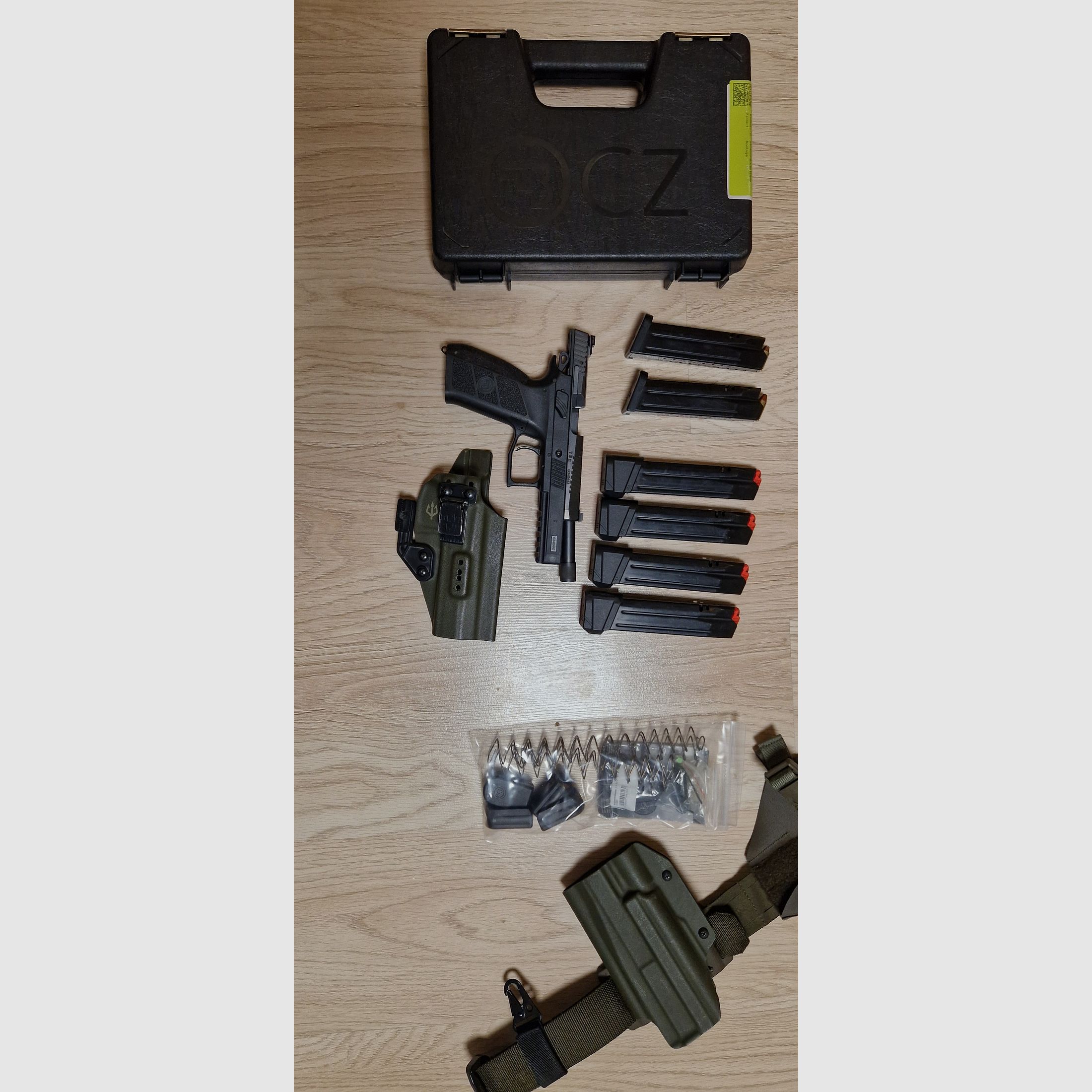 Zestaw kompletny CZ P09 SR