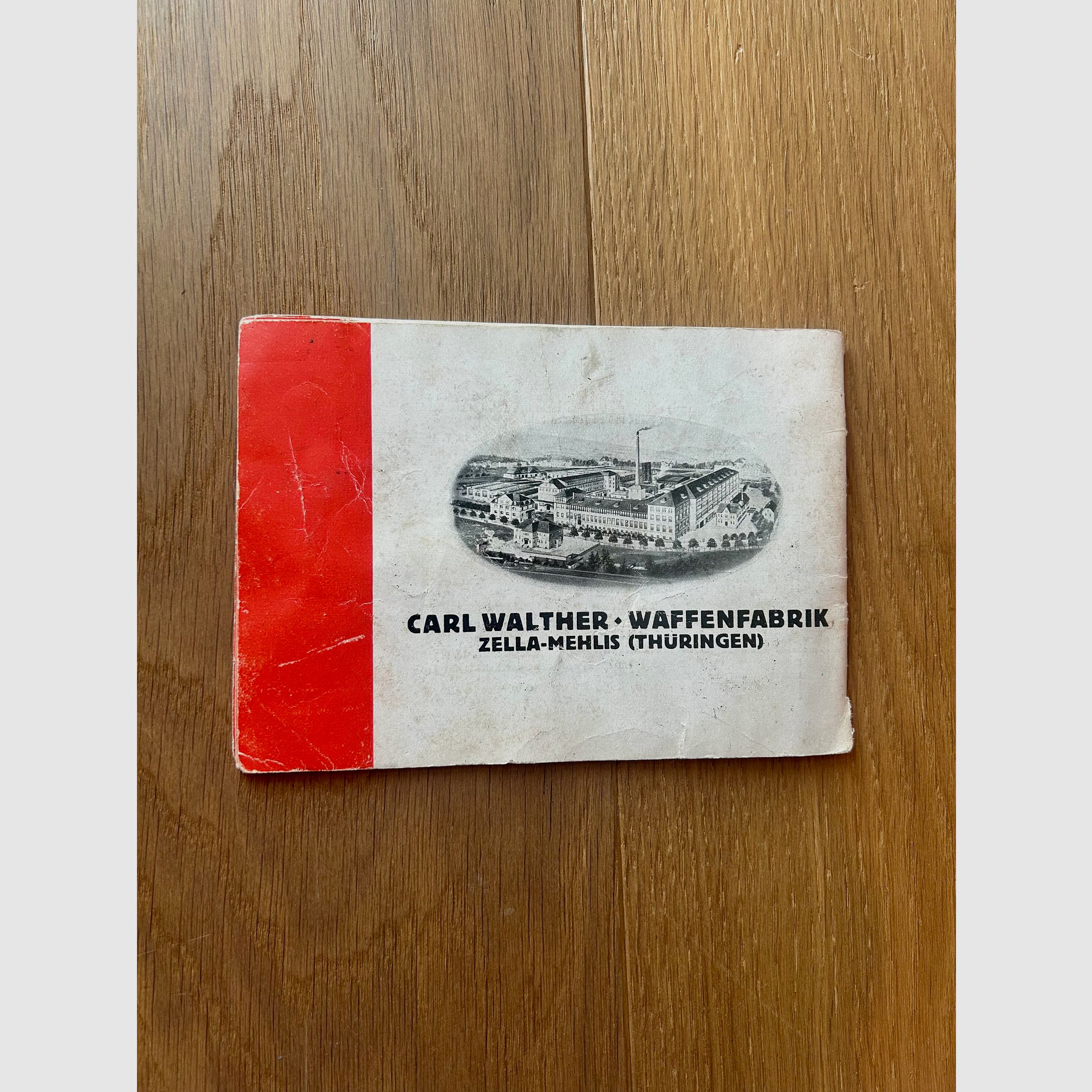 Unikat  Schreckschusspistole Walther PP cal. 9 mm P. A. K. mit Gravur