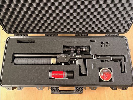 AEA HP Max MK2 incl. scope, pellets, magazine and transport case