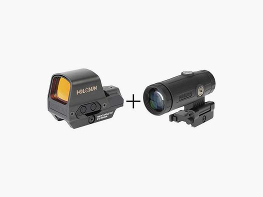 Holosun Pack Reflex 510C + Powiększenie HM3X