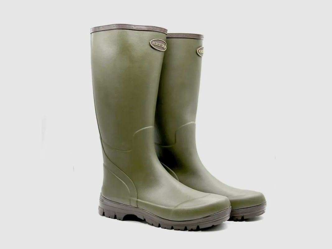 Antislip natuur rubber Marly laarzen kaki maat 37 tot 48, afbeelding 7 van 14