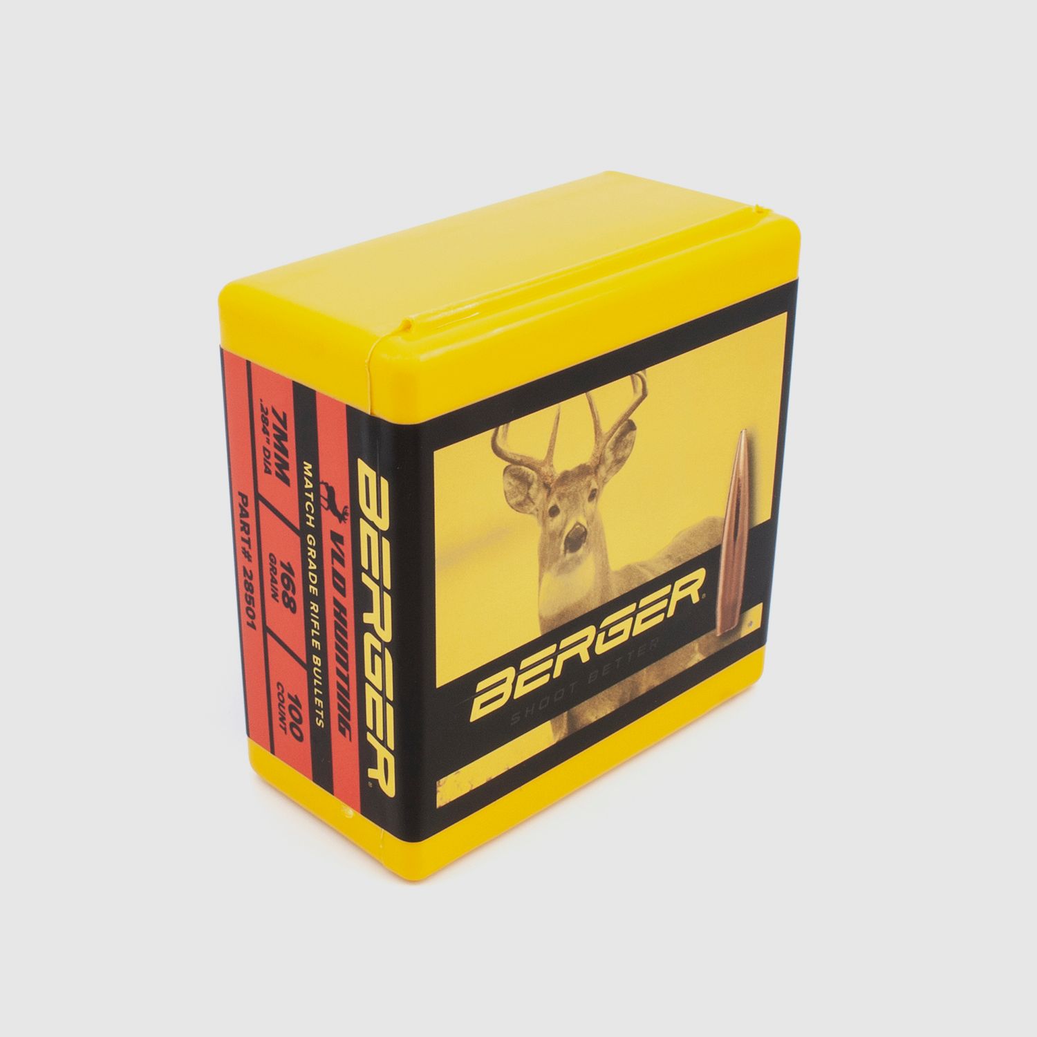 Berger Geschoss 7mm/.284 VLD Hunting 168GR 100 Stück