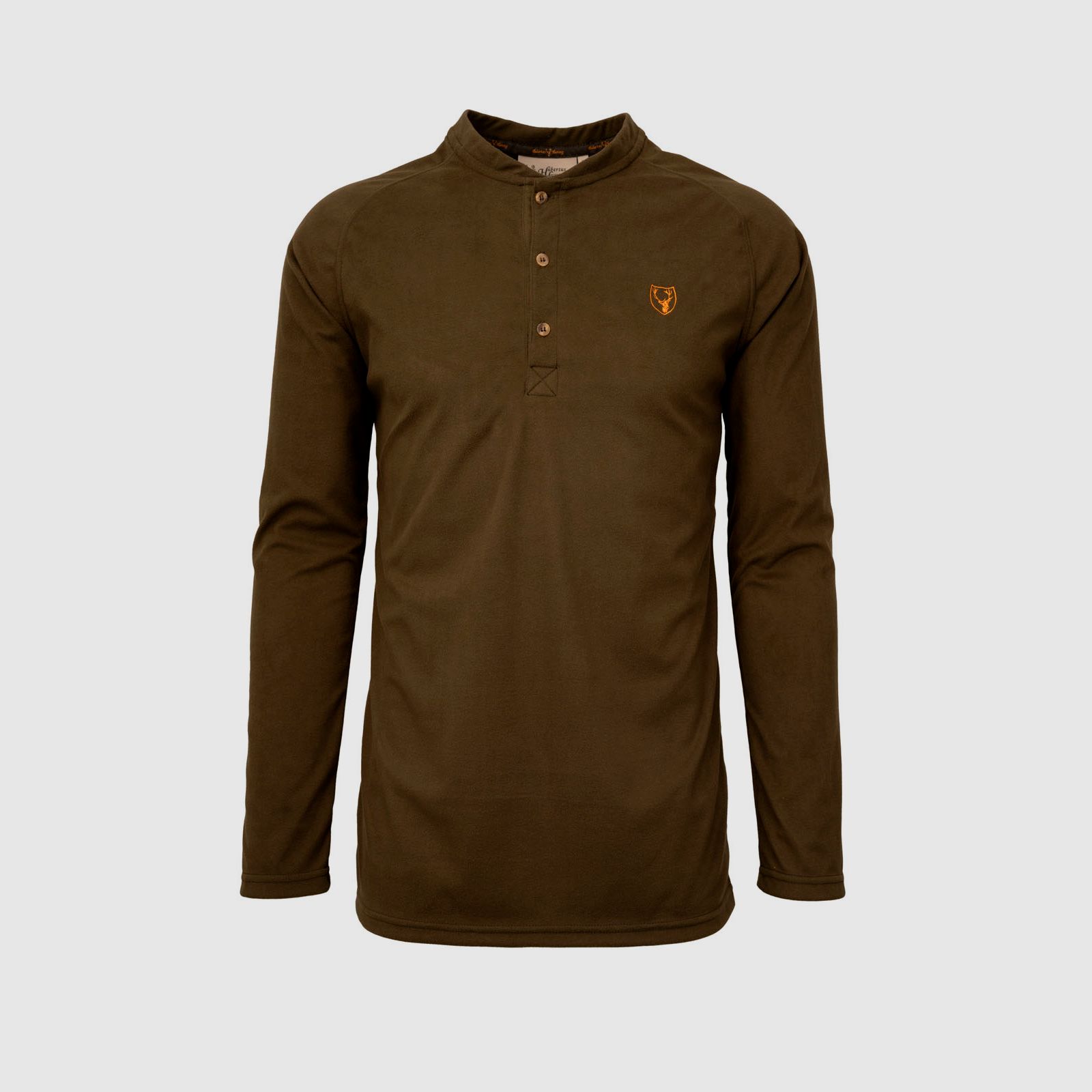 OSB Herren Funktions Shirt oliv mit Knopfleiste