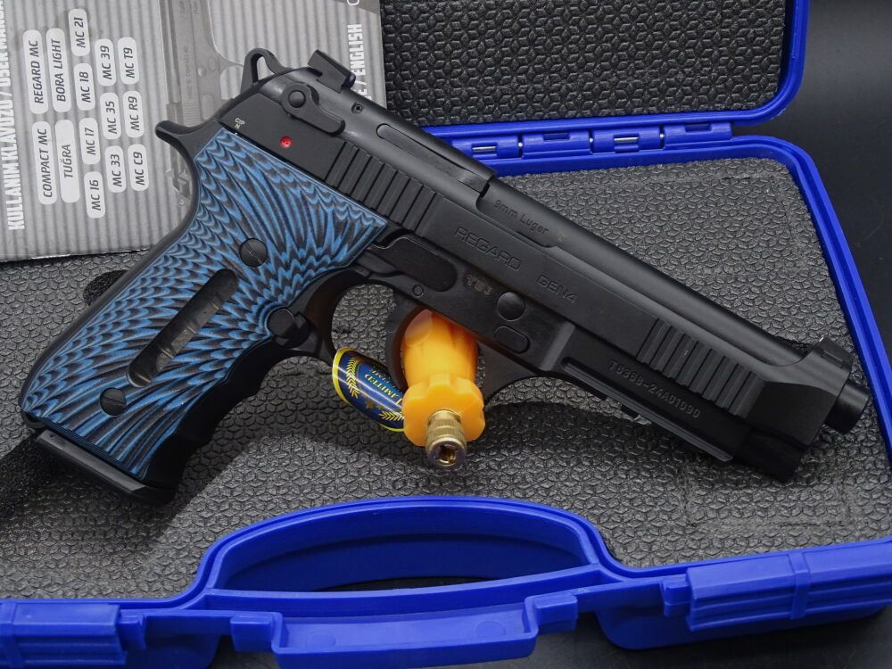 Girsan Regard MC Gen 4 Black caliber 9mm Luger NEW WEAPON similar to Beretta 92