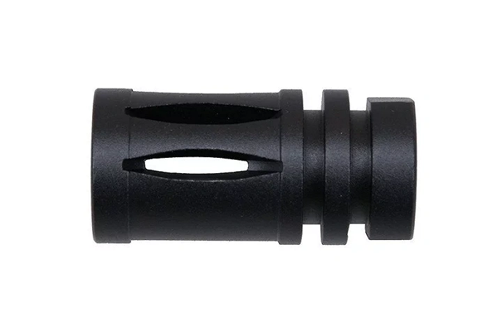 Silenziatore spegnifiamma ASG per repliche M4/M16, immagine 3 di 6