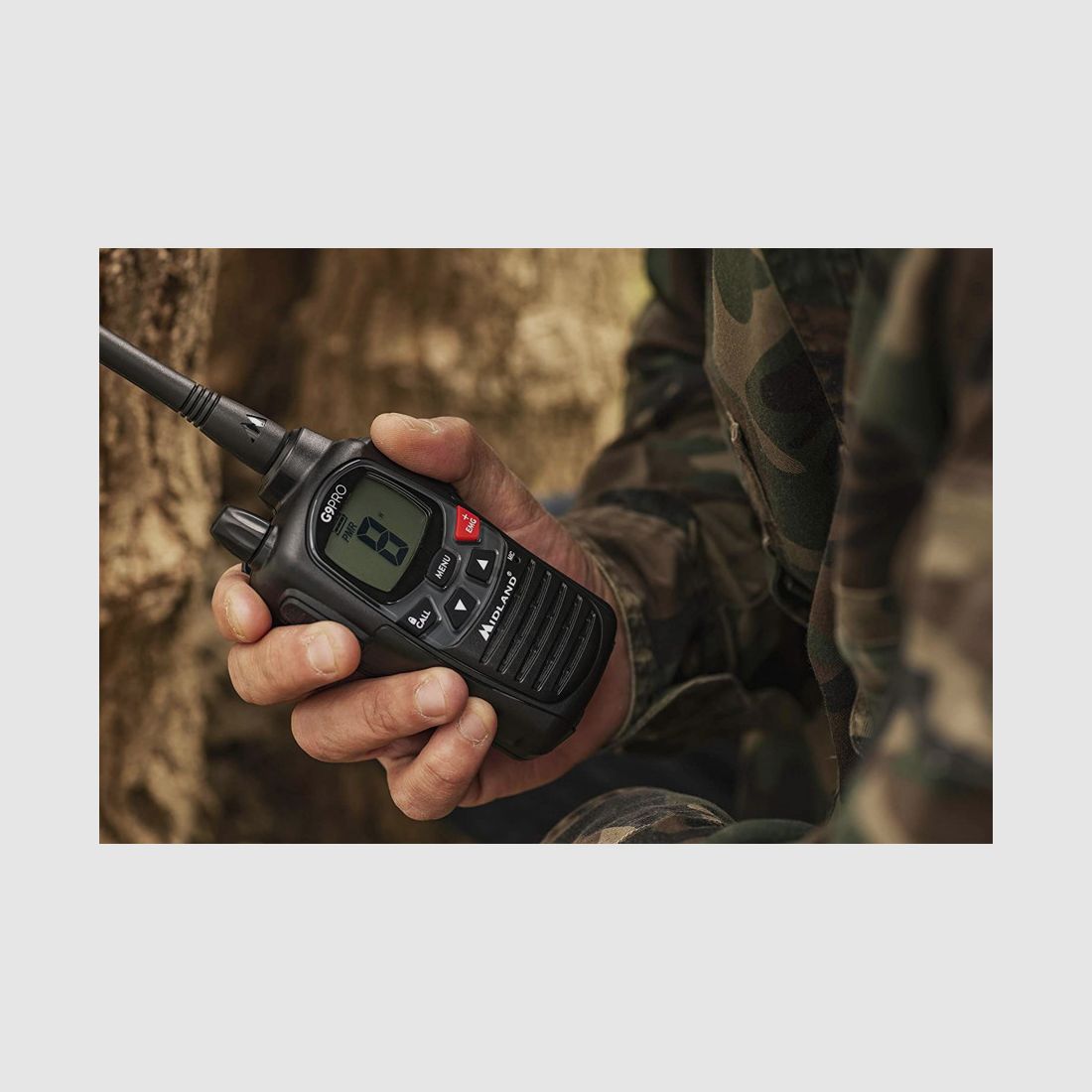 Talkie-Walkie Midland G9 PRO + Ohrhörer, Bild 2 von 3