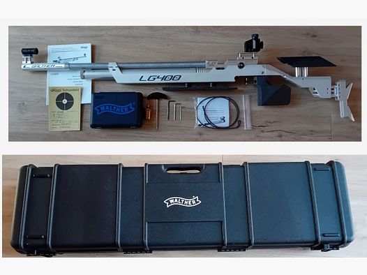 Press - Luftgewehr Walther LG400 Competition Rechts - Alu - Schaft