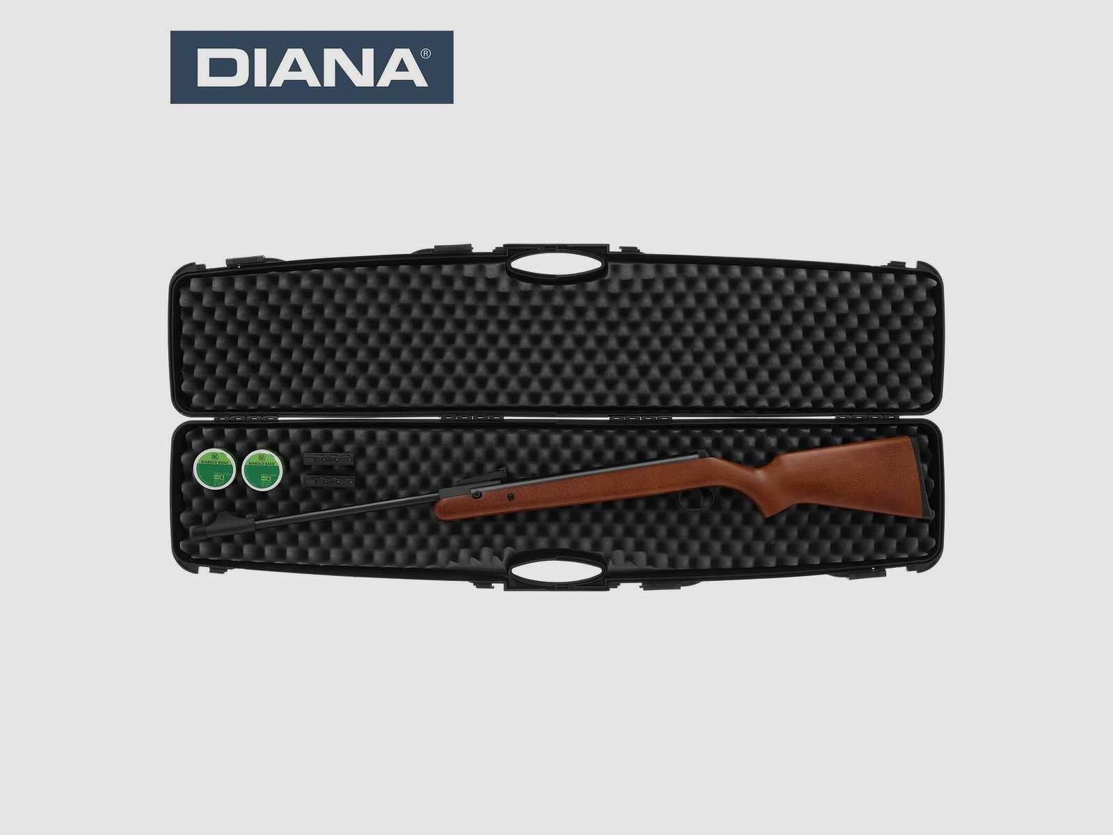 Kofferset Diana 34 EMS Classic Knicklauf Luftgewehr Kaliber 4,5 mm Diabolo (P18)