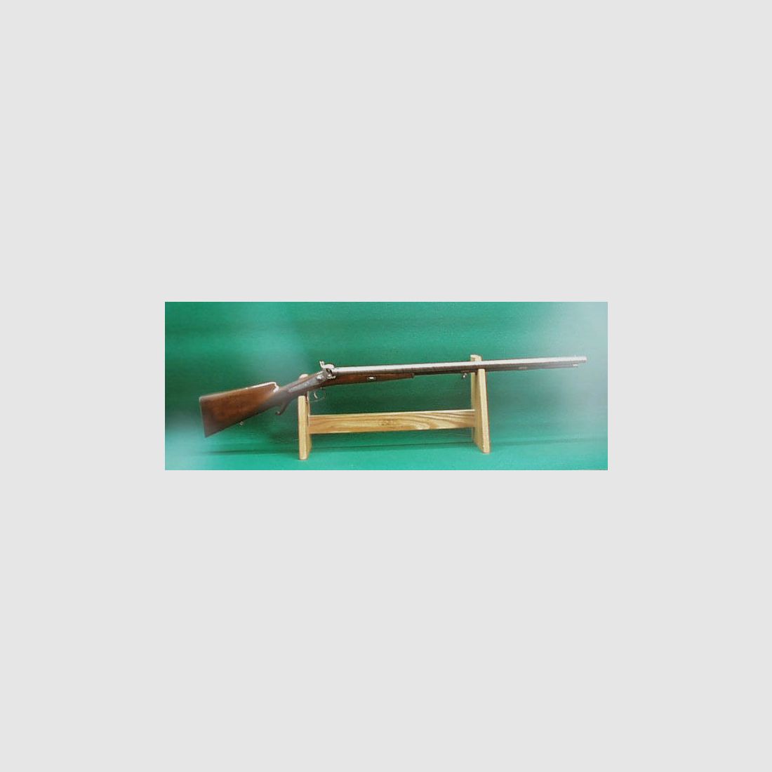 G. Noack fusil à deux canons à percussion