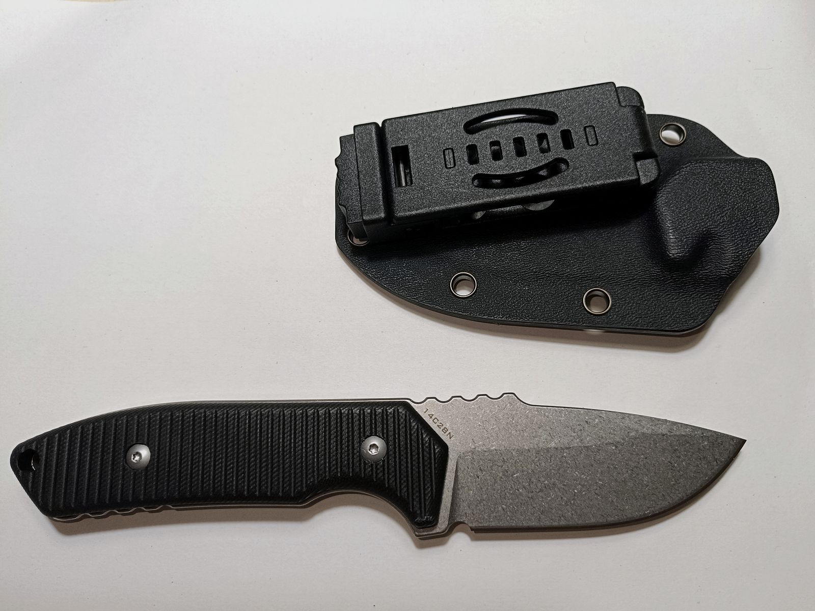 Coltello fisso – Sandvik 14C28N, G10, Bushcraft, Outdoor, Survival, coltello da caccia, immagine 4 di 5