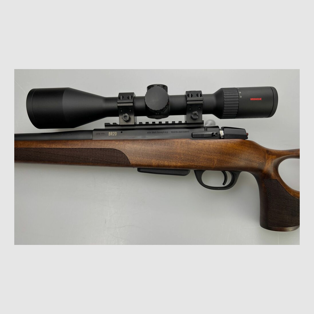 BRENNER BR20 Lochschaft mit MINOX RS-4 3-12x56