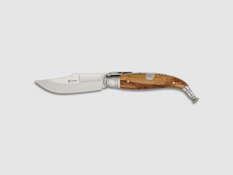 Großes Taschenmesser spanisches Navaja CLASICA LUJO Nº1 Olivenholz