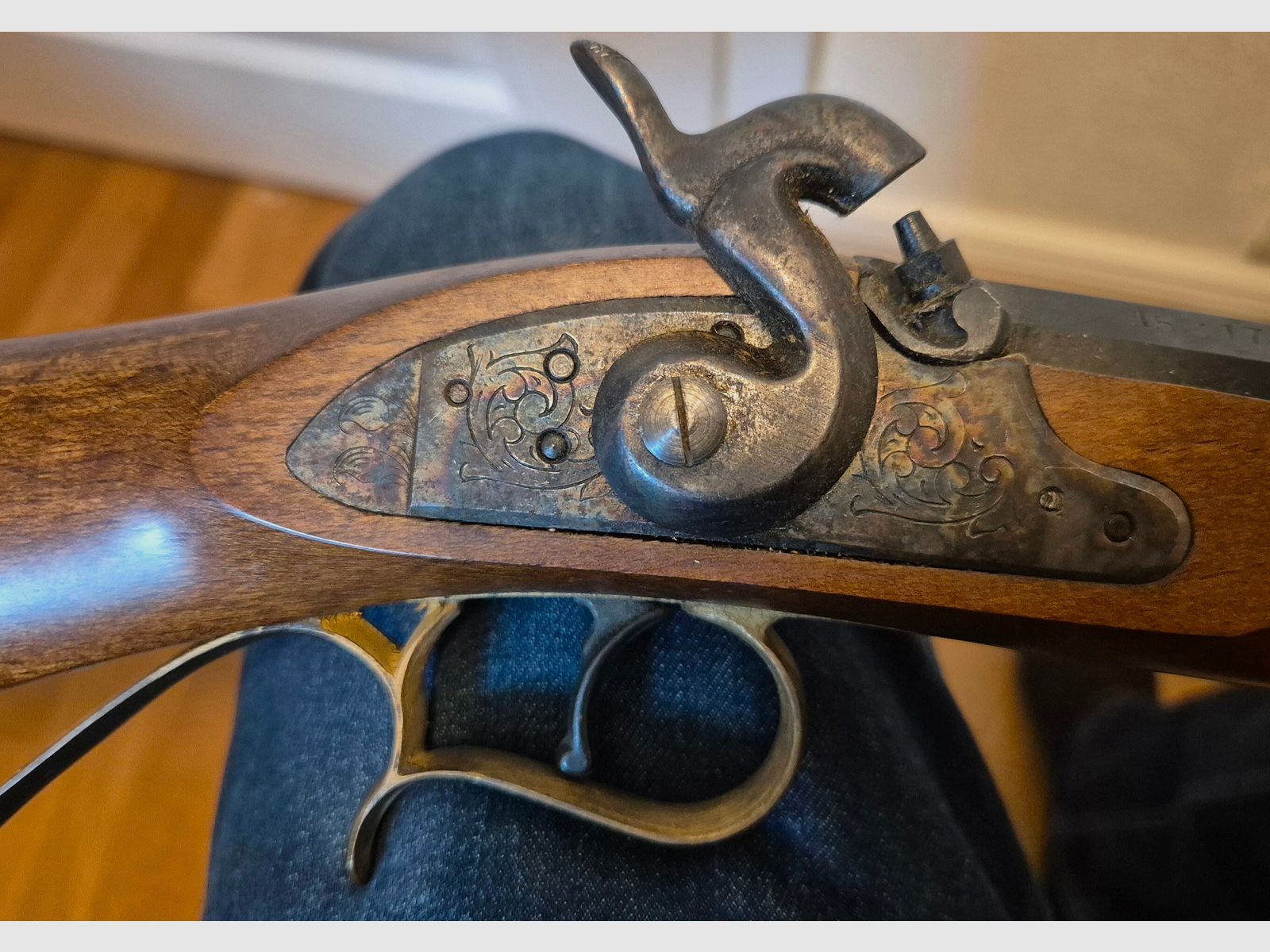 Réplique de fusil à percussion à chargement par la bouche antique calibre 45