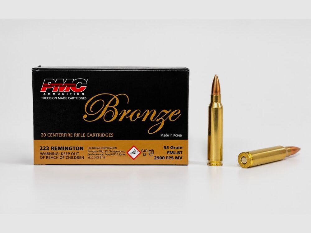 PMC PMC Bronze FMJ-BT 55 grs.
