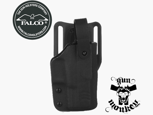Kabura Falco OWB LVL II DUTY KYDEX do SIG SAUER P320 M17 , kydex, push lock, praworęczna, pas 1,5"/40mm (C911 )